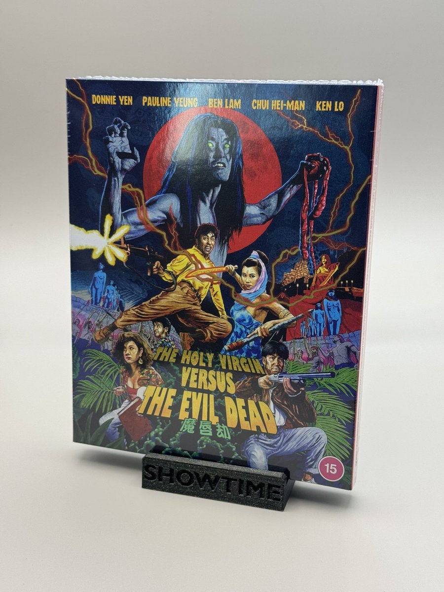 jasonimpey's tweet photo. Bonkers fun horror action #theholyvirginversustheevildead #88films #bluray #horroraction https://t.co/oR60XVnZFk