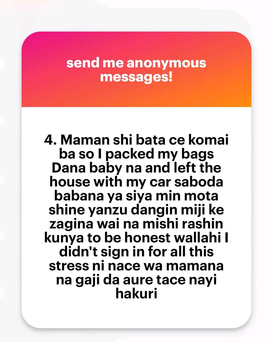 HausaRoom's tweet image. In all the people involved in this case, it's the 2nd wife that I blame!

Please read and tell me if I'm wrong!

#kunya!!!