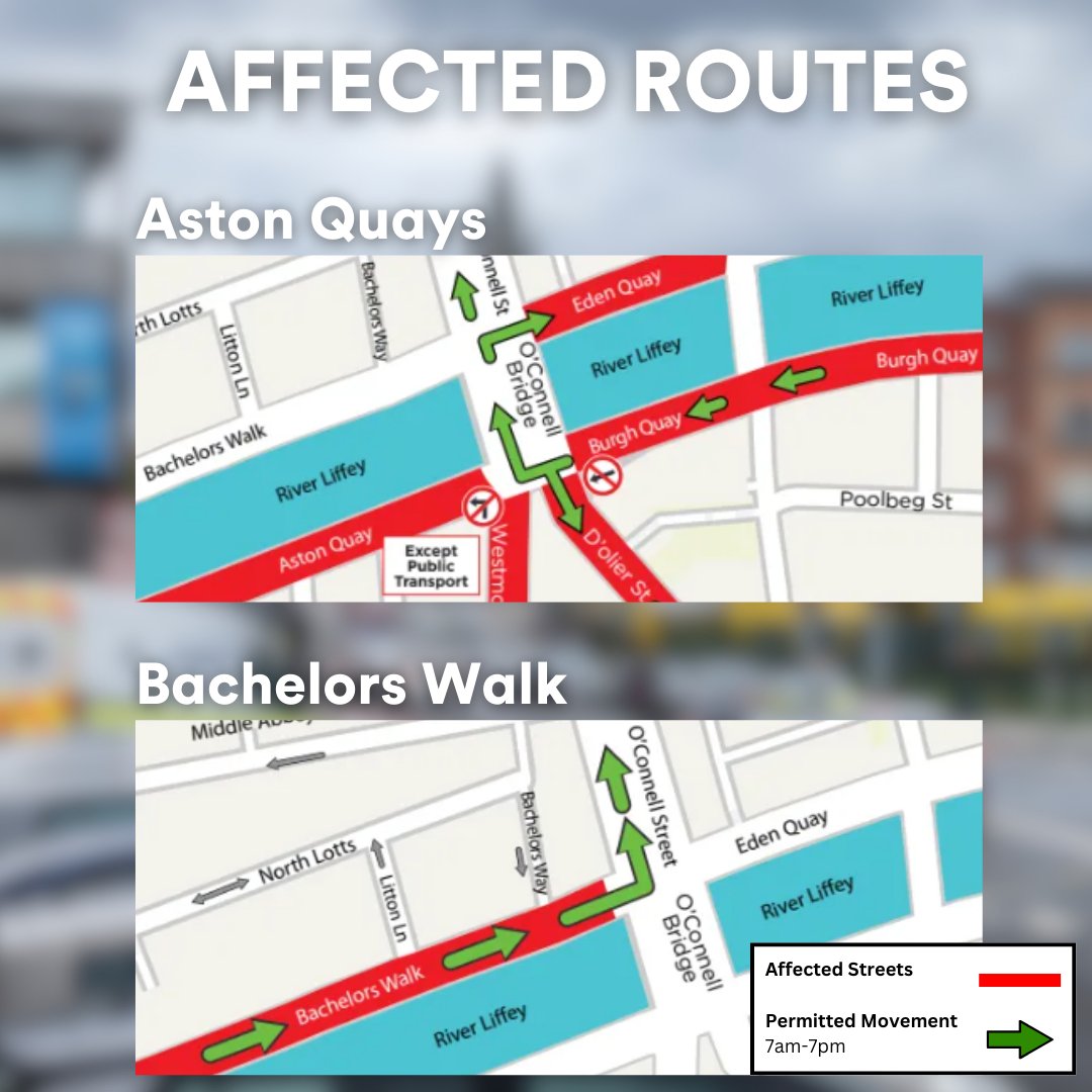 VirginMediaNews's tweet image. Dublin is set for major transport changes. Swipe through these slides to understand the first measures of the City Centre Transport Plan starting in August.
Watch VMTV News at i.mtr.cool/rvuwhrjnyx
#VMTVNews #Dublin #CityCentrePlan #TrafficUpdates #SustainableTravel