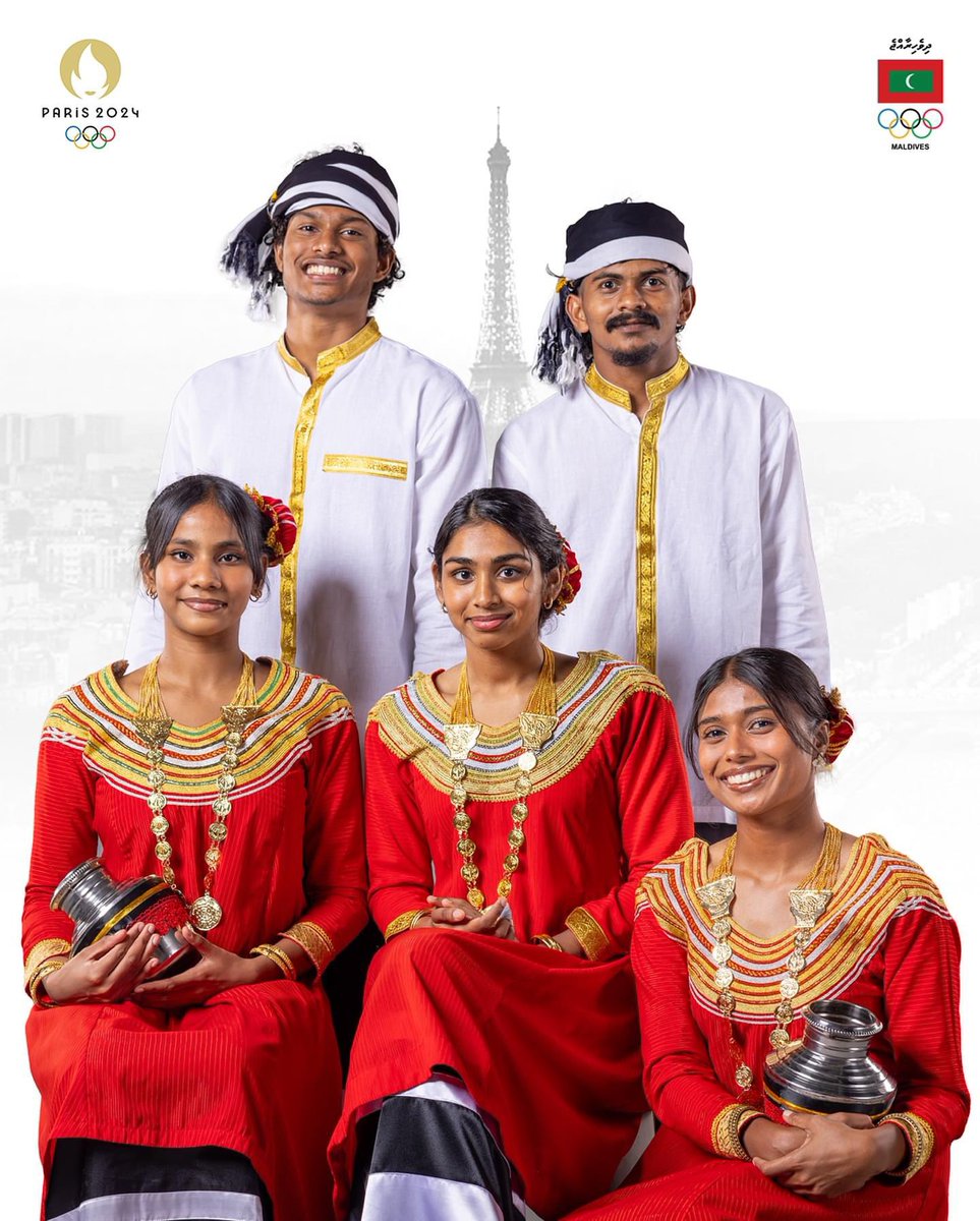 Maldivian athletes at the Paris Olympics 2024! 🇫🇷 
#Paris2024 #Olympics #teammaldives #maldives