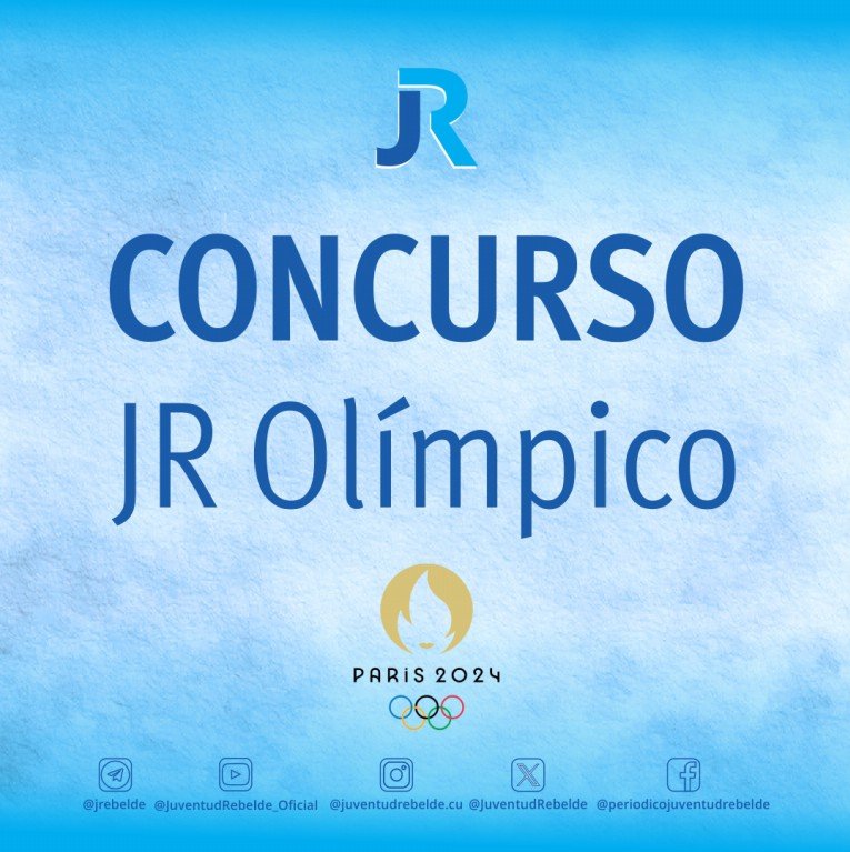 Un RECORDATORIO antes de abrir las cortinas de los #JuegosOlímpicos #París2024 

Convocatoria a concurso #JROlímpico

📌 <a href="/JuventudRebelde/">JuventudRebelde</a>, en alianza con la <a href="/UJCdeCuba/">UJC de Cuba</a> y el <a href="/InderCuba/">INDER</a>, convoca a participar en el concurso 👇👇

juventudrebelde.cu/deportes/2024-…