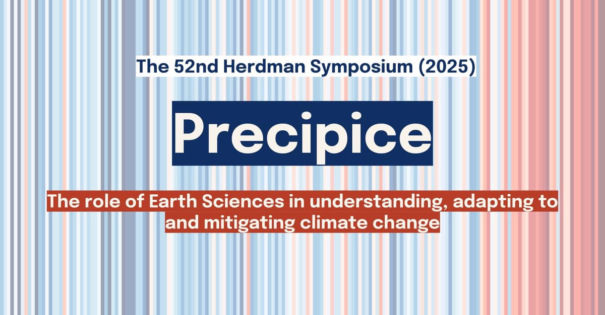 "The Anthropocene is the most challenging topic of our present. How can we embrace our responsibility of living on a planet that is fundamentally changing?" - Eva Horn

#geology #earthsciences #climatechange #uniofliverpool #liverpool