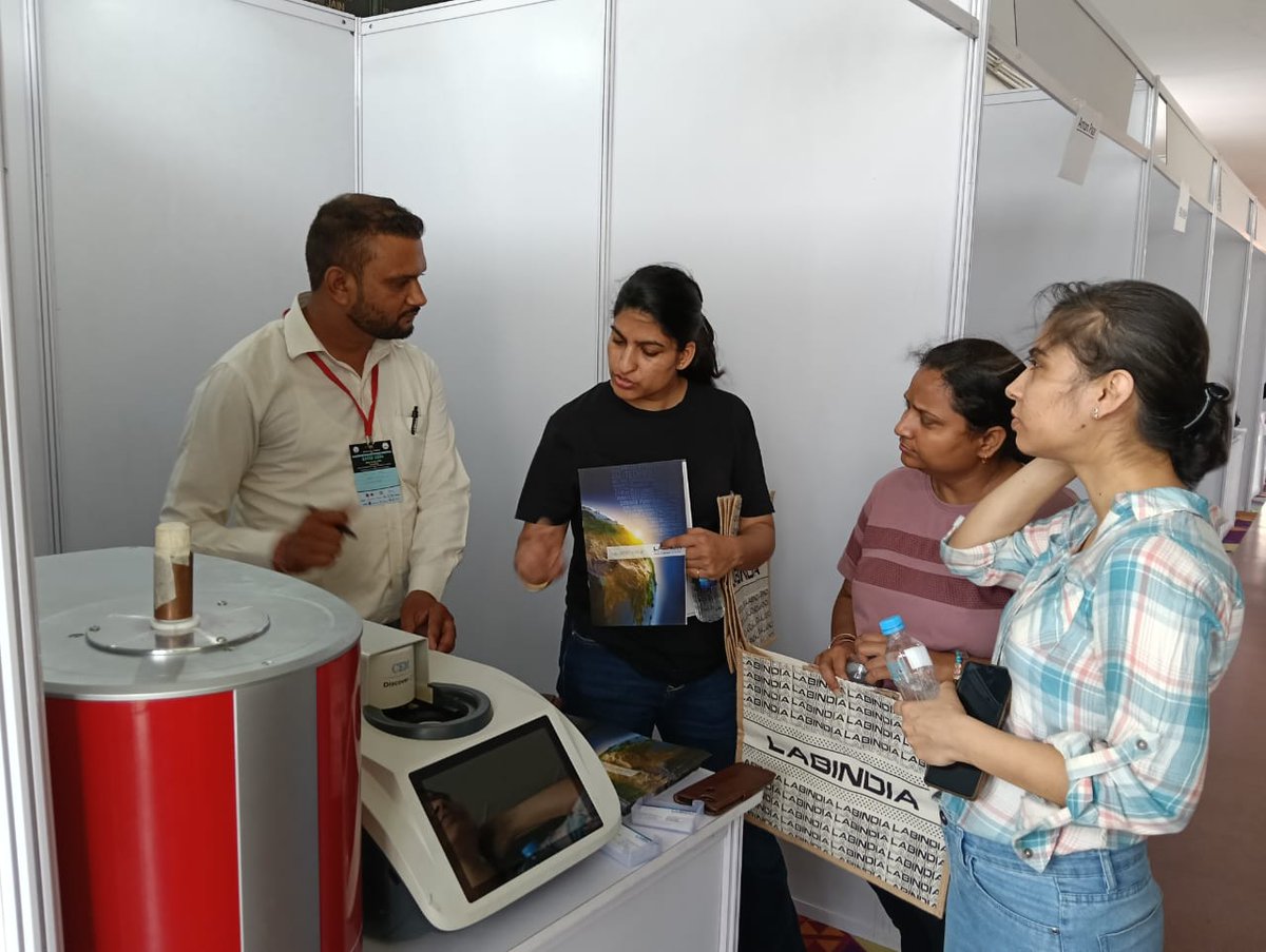 Laipl's tweet image. Labindia proudly participated in the International Conference on Engineered Materials for Sustainable Development held 24-26 July 2024 at Punjab Engineering College, Chandigarh.

#LABINDIA #LabindiaAnalytical #Punjab #Workshop #engineer #Conference #Chandigarh