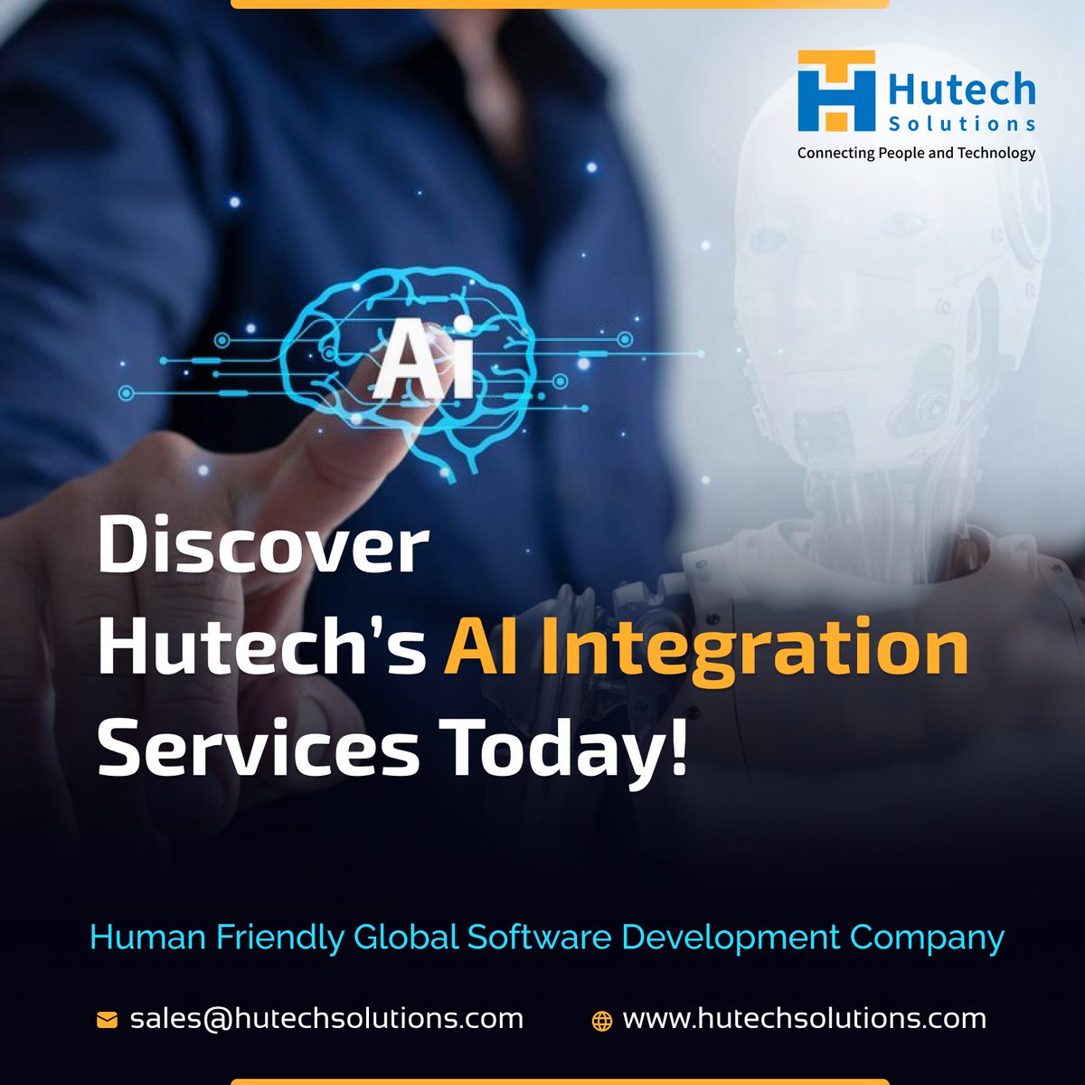 HutechSolution's tweet photo. The  #AI #Revolution is everywhere! 🌍🤖

If you want to integrate #ArtificialIntelligence into your software but don’t know where to start, Hutech Solutions is here to help you! 🛠️✨

Start your AI Revolution today with #HutechSolutions! 🌟🔧 https://t.co/lnqU1hMbph