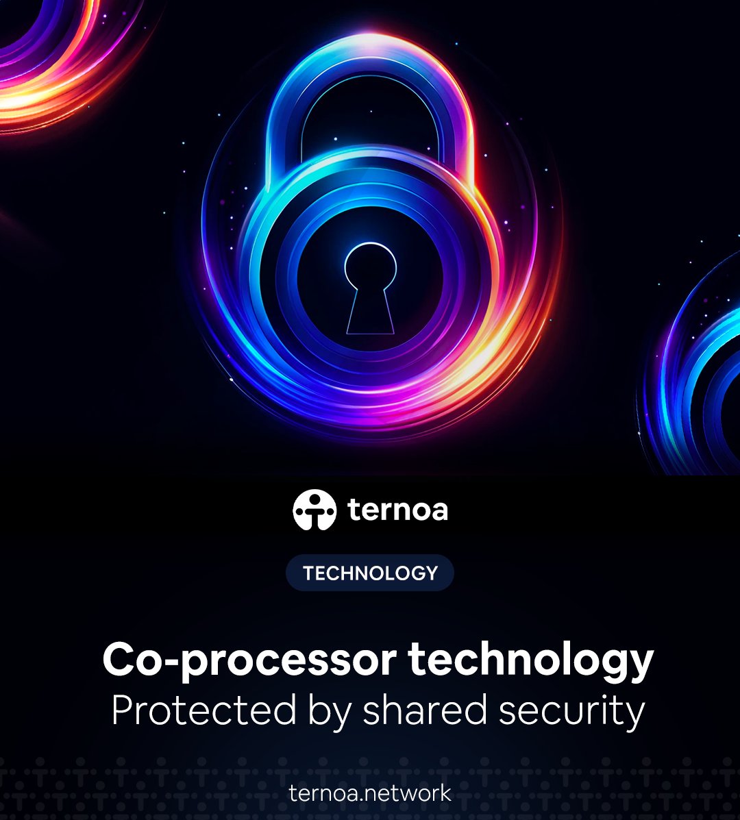 Today, our co-processor tech debuts with the Fortress🏰 

But what if tomorrow, we open this tech to the world? 

Imagine every internet-connected device accessing our secure services, protected by shared security🌐🔒

Stay tuned...