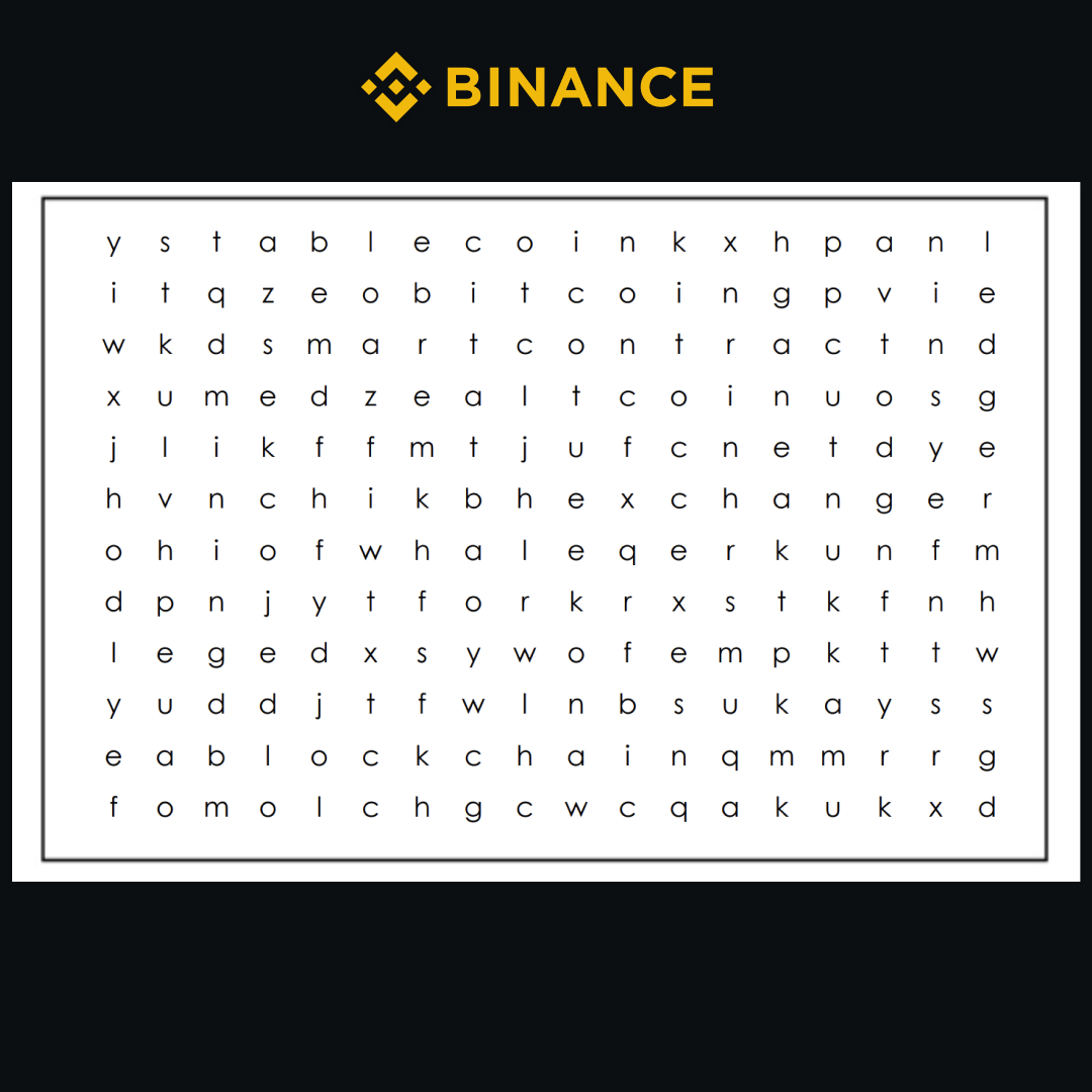 BinanceAfrica's tweet photo. To our crypto enthusiasts, solve and win a share of $500 FDUSD rewards 🥳

🔸Retweet &amp; Follow @BinanceAfrica
🔸Comment on any 3 crypto words found in this puzzle.
🔸Tag 3 friends
🔸Fill ➡️ https://t.co/jiFNliGGnY

📍50 winners to be rewarded https://t.co/czKPoXhHRd