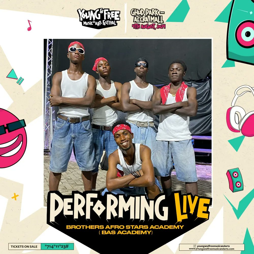 BAS_Academy's tweet photo. @brothers_afro_stars_academy performing live at the @youngandfreemusicandarts  come and experience the greatest dance crew 😎🔥🔥🕊across the globe 🌎 
"Power of unity 💪 for real"
 #youngandfreemusicfestival #viral #explore #fyp https://t.co/WMMmF1db1k