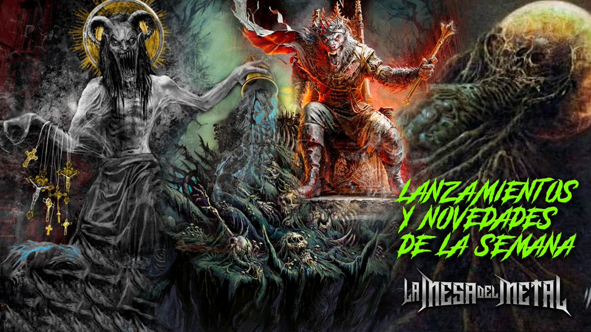 Lanzamientos y novedades de la semana #HeavyMetal
👇
youtu.be/05RlYCk0x9g?si…