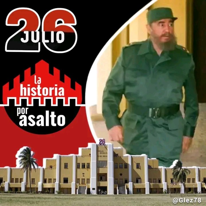 👉El movimiento del 26 de julio, crece por la interesa de los que viven y los que están muertos pero no olvidados. El Moncada es el día más alegre de la história. #MatancerosEnVictoria #LaHistoriaPorAsalto #CubaViveEnSuHistoria