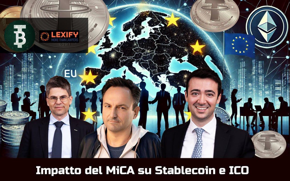 TerraBitcoin_'s tweet photo. IERI A RADIO LONDRA
Ti sei perso la diretta della puntata di Radio Londra andata in onda ieri? Niente paura, puoi guardare la registrazione.
🎙#PaoloBarrai (fondatore di TerraBitcoin Club) insieme a Lars Schlichting (fondatore di #Lexify, avvocato esperto in #blockchain e #criptovalute) e Alberto Borri (AML officier presso Lexify ed esperto di Blockchain, Crypto asset, Antiriciclaggio) hanno discusso dell’Impatto del Regolamento europeo MiCA (Markets in Crypto-Assets) su #Stablecoin e #ICO (Initial Coin Offer).
▶️Guarda la registrazione qui
👉 https://t.co/dh1zJYdxok 👈
🗣E se hai qualche amico interessato, PASSA PAROLA!
👀stay tuned https://t.co/NpCGW5Ngq4