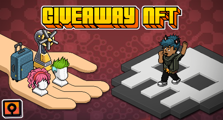 🟧🟨GLOBAL GIVEAWAY - 1 lucky winner🟨🟧

Conditions👀
• Follow <a href="/Habbowigu3/">w!gu3</a> 💀
• Retweet this post 🔁
• Tag 3 friends👥
• You need to have a wallet to participate ‼️

🗓️Ends on Saturday, August 3th at 9:00 am Colombia Time📷

#Habbo #HabboHotel #HabboNFT #NFT #NFTCommmunity