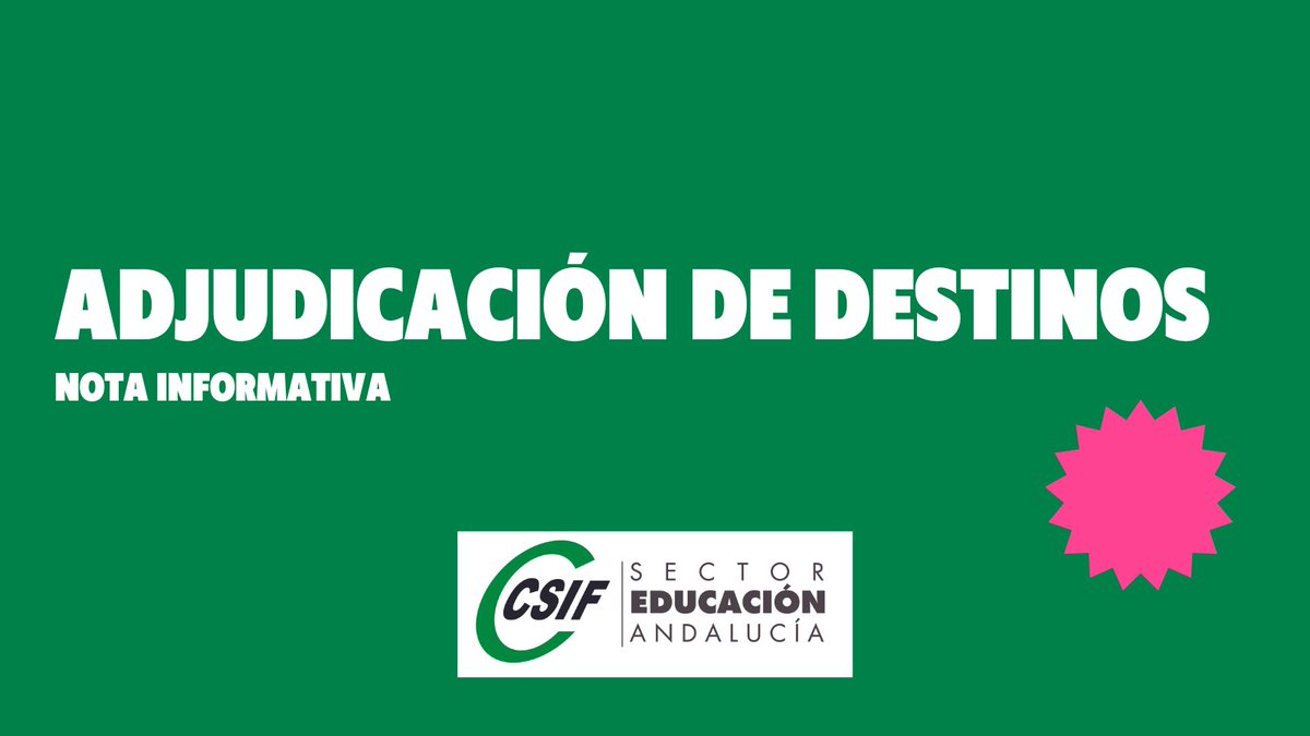 CSIF Educación Andalucía tweet media