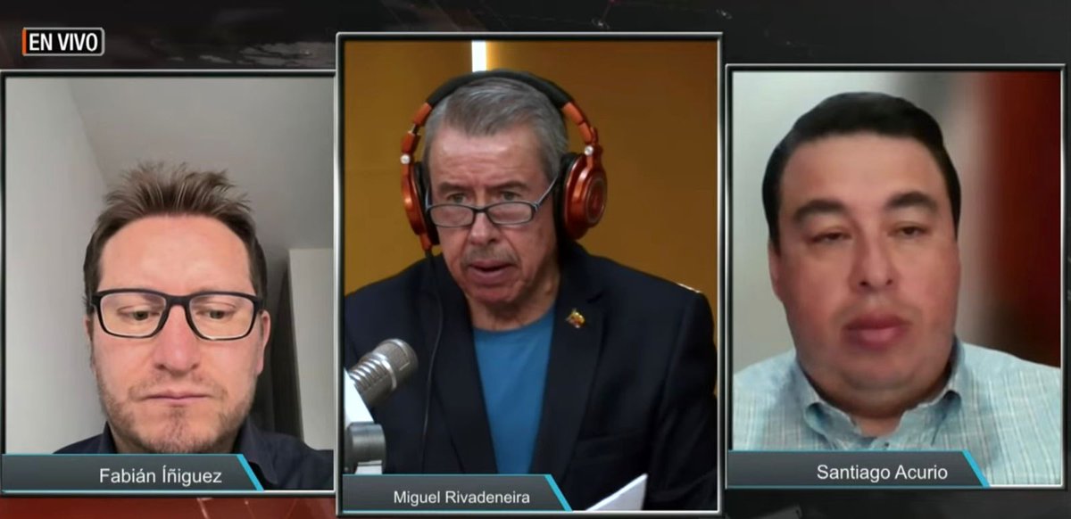 DemocraciaTVec's tweet image. Buenos días.
Dialogamos con el Dr. #SantiagoAcurio
Ing. Fabián Íñiguez @coli6
Tema: Las estafas digitales se filtran en chats de mensajería electrónica.
Por @ExaFmEcuador Quito 92.5 FM Riobamba 89.7 FM Democracia 9 20AM
Y DemocraciatvLive
youtube.com/watch?v=0tP-mk…
