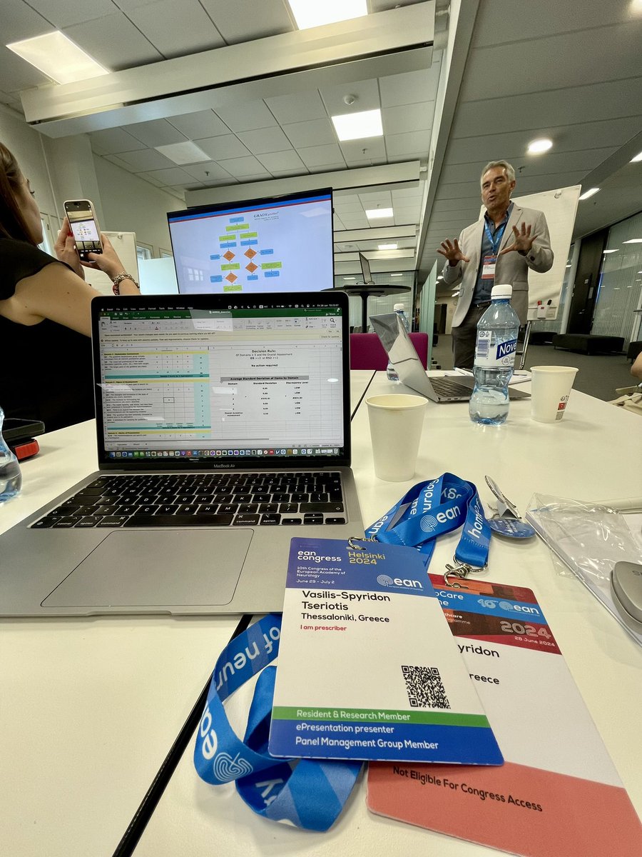 v_tseriotis's tweet photo. 📢💡Reflecting on the most amazing neurological event, the 10th EAN Congress. Honored to 📊 present 💼 serve as chairperson 👨🏻‍💼 stand as the Neuroepidemiology RRFS Representative and Communication Liaison
📝 start the CoCoCare programme
Thank you, EAN! 🙏🏼 #neurology #ean https://t.co/hdVSBwrkji