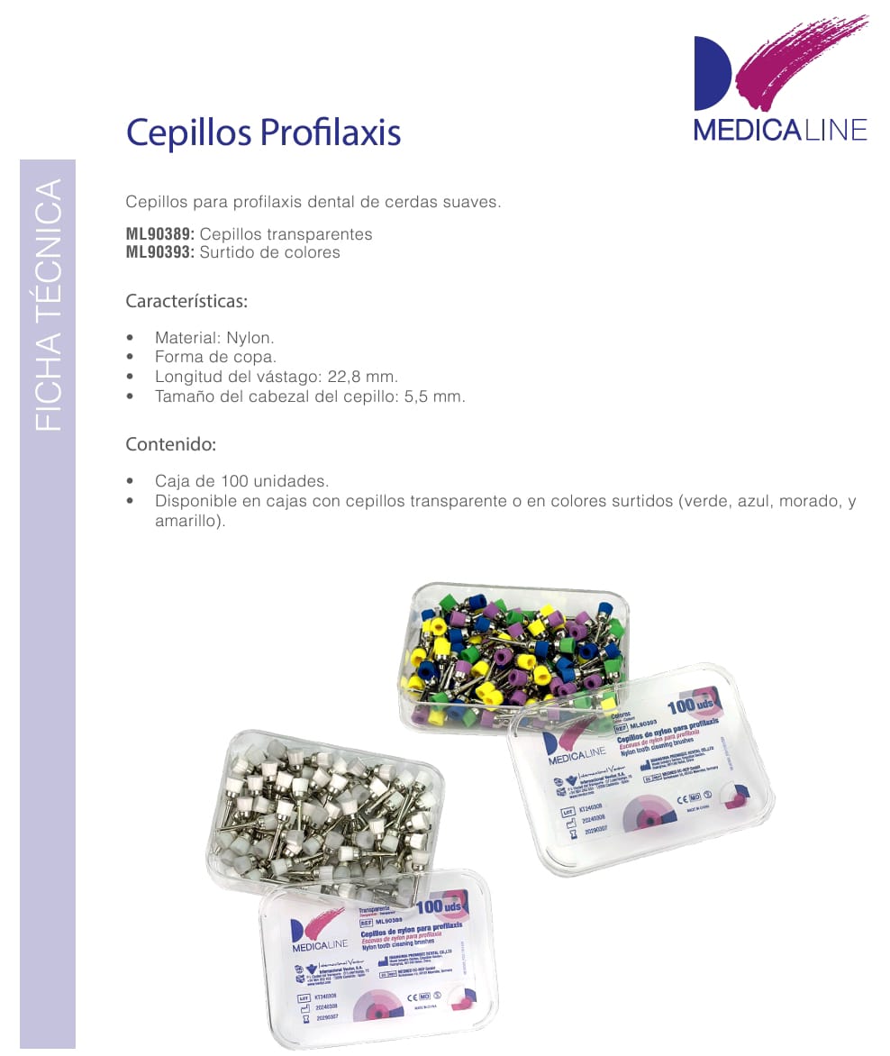 Alidentdental's tweet photo. 🆕Ya disponibles los Cepillos de Profilaxis @medicaline_es 

👉Cepillos de nylon de alta calidad
👉Cerdas suaves
👉Transparentes ó de colores
🛒Haz tu pedido en https://t.co/LDRborrvi8

#clinicadental #odontologia #dentalcare #suministrosdentales #higienedental #dentista https://t.co/Cj9M0ppkpr