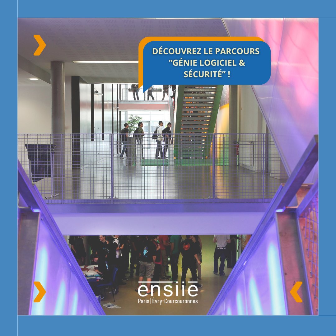 [Admis Concours Mines-Télécom] 

Découvrez le parcours « Génie logiciel&amp; sécurité » proposé à l’ENSIIE, sur notre page LinkedIn ! 

➡️ linkedin.com/pulse/parcours…

<a href="/Concours_MT/">Concours_MT</a> 
#formation #ingenieur #informatique #genielogiciel #securite