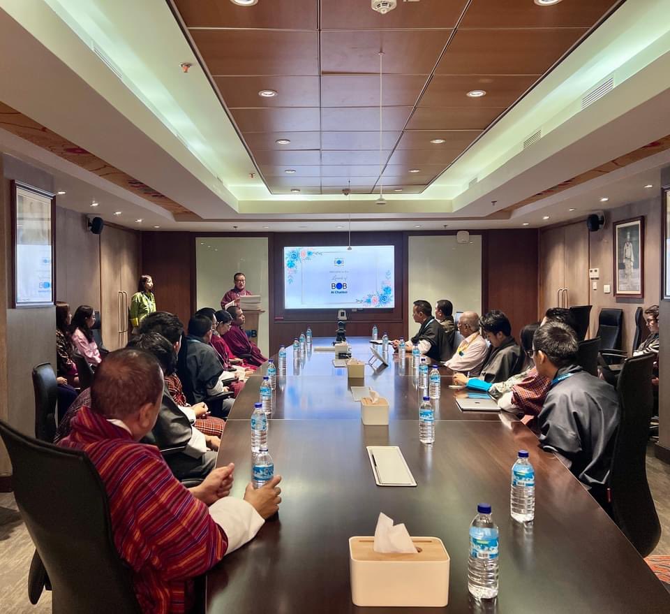 Bank of Bhutan is thrilled to launch our new AI Chatbot. Get ready for faster, smarter, and more personalized banking experiences. 

To get started, visit our website, bob.bt, and interact with the chatbot to discover how it can assist you.