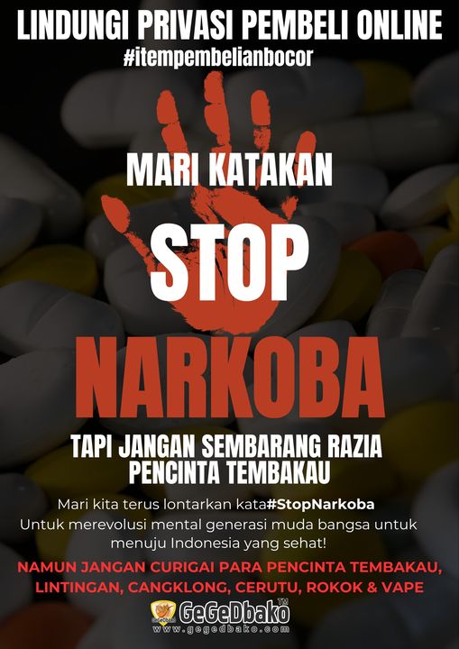 gegedbako's tweet photo. Kamu pembeli penjual online, dukung gerakan stop curigai pembeli dan penjual online. Yuk lindungi hak privasi pembeli dan penjual, tumbuhkan kepercayaan daya beli perekonomian. #umkm #marketplace #onlineshop @tokopedia @TokopediaCare @bukalapak https://t.co/4sLtkTg9sE