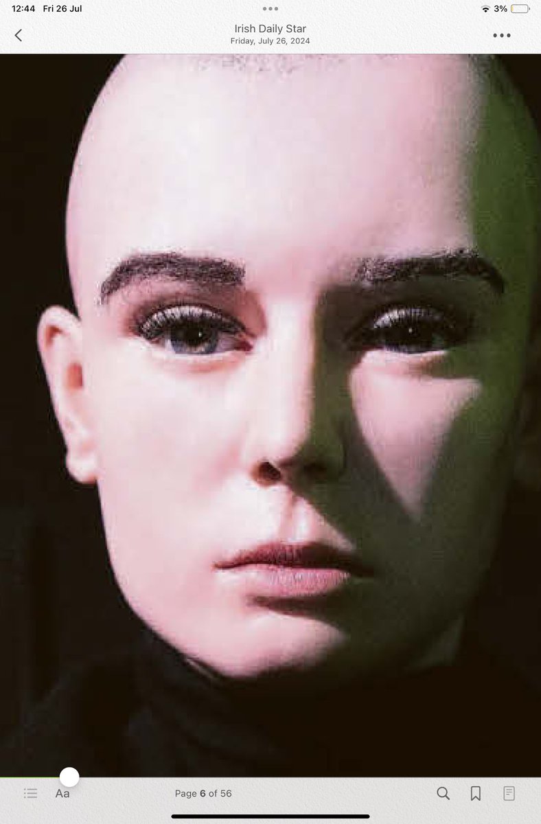 The brother of the late great Sinead O Connor RIP has contacted ⁦<a href="/rteliveline/">Liveline</a>⁩ to request that this wax bust of his sister be removed from display immediately. “ it is hideous and does not resemble my sister “