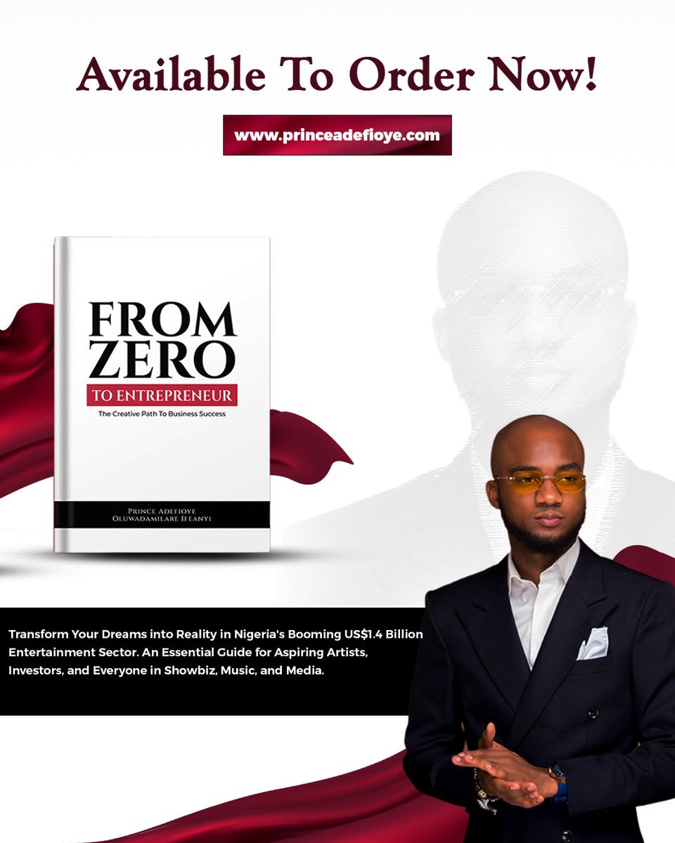 DrayConcepts's tweet photo. THANK YOU!!!

I am deeply grateful to everyone who attended and supported the launch of my book, "From Zero to Entrepreneur: The Creative Path to Business Success," at the Transcorp Hilton Hotel. Your presence and contributions made the event truly memorable and impactful. https://t.co/D7M71Zihlo