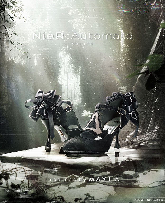 mayla_classic's tweet photo. ◤￣￣￣￣￣￣￣￣￣￣￣￣◥
　ご予約終了まであと30分
◣＿＿＿＿＿＿＿＿＿＿＿＿◢

『NieR:Automata Ver1.1a』
アイコニック シューズオブジェ パンプス

ご予約は【本日12:00】まで

お買い忘れはございませんか？
https://t.co/1ZdmqsGr2S

＃NieR ＃ニーア ＃MAYLA https://t.co/lZoXo4hGtc