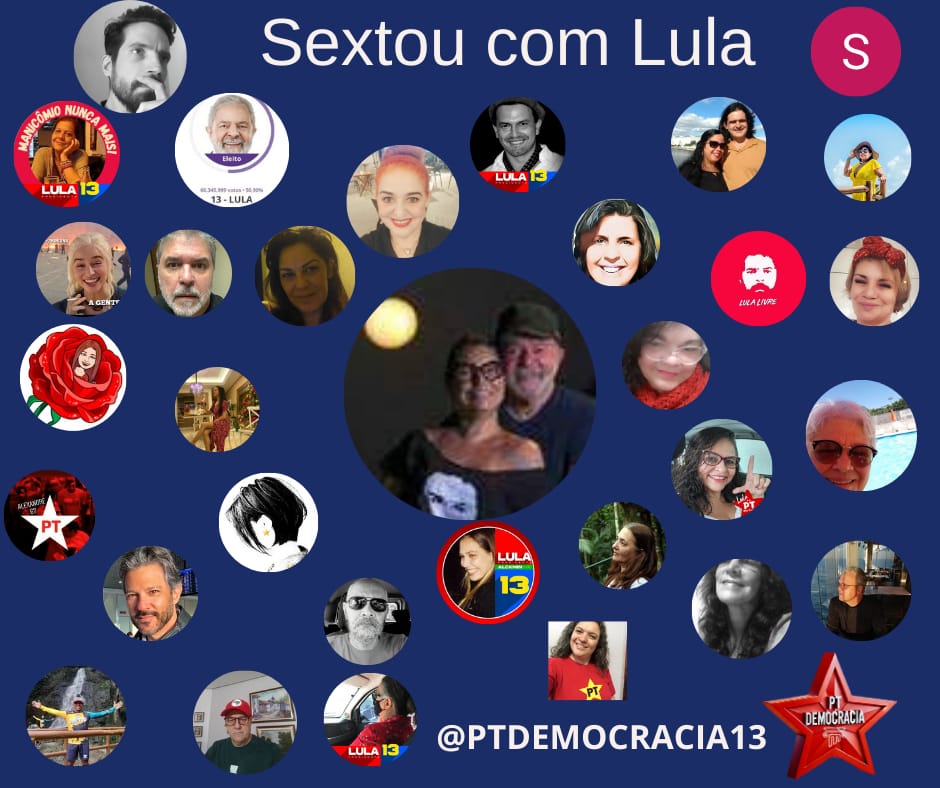 ChrisinhaR's tweet photo. Ótima sexta compas!
@PTDemocracia13
#SextouComLula https://t.co/s8ldkfiRzy