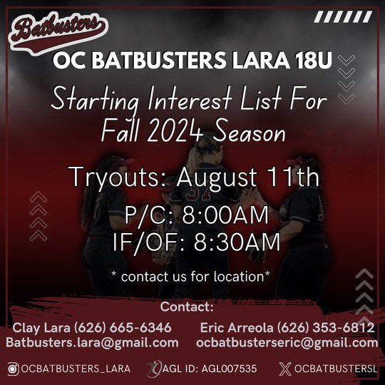 Lifesapitch13's tweet photo. Come check us out in two weeks.  Contact for more info about our 18u and 16u teams. https://t.co/miUMxsGKpZ