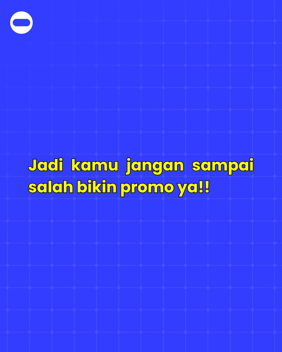 dooeit's tweet photo. Jangan sampai salah pakai rencana promo ke konsumen kamu ya!!

#BelajarBisnis #Bisnis #Usaha #Promo #Boncos #Keuangan #ZonaUang #ZonaJajan https://t.co/Ksi8bLqQvK