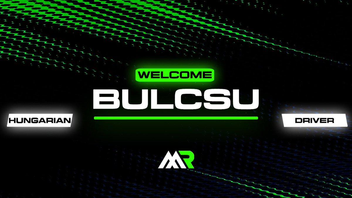 ⚡️𝐍𝐄𝐖 𝐒𝐈𝐆𝐍𝐈𝐍𝐆 ⚡️

Lets Welcome @BulcsuCibi . 🇭🇺

The young hungarian has shown amazing pace in the past, so its a huge honor to have him in the Team. I am sure he will make a good process.