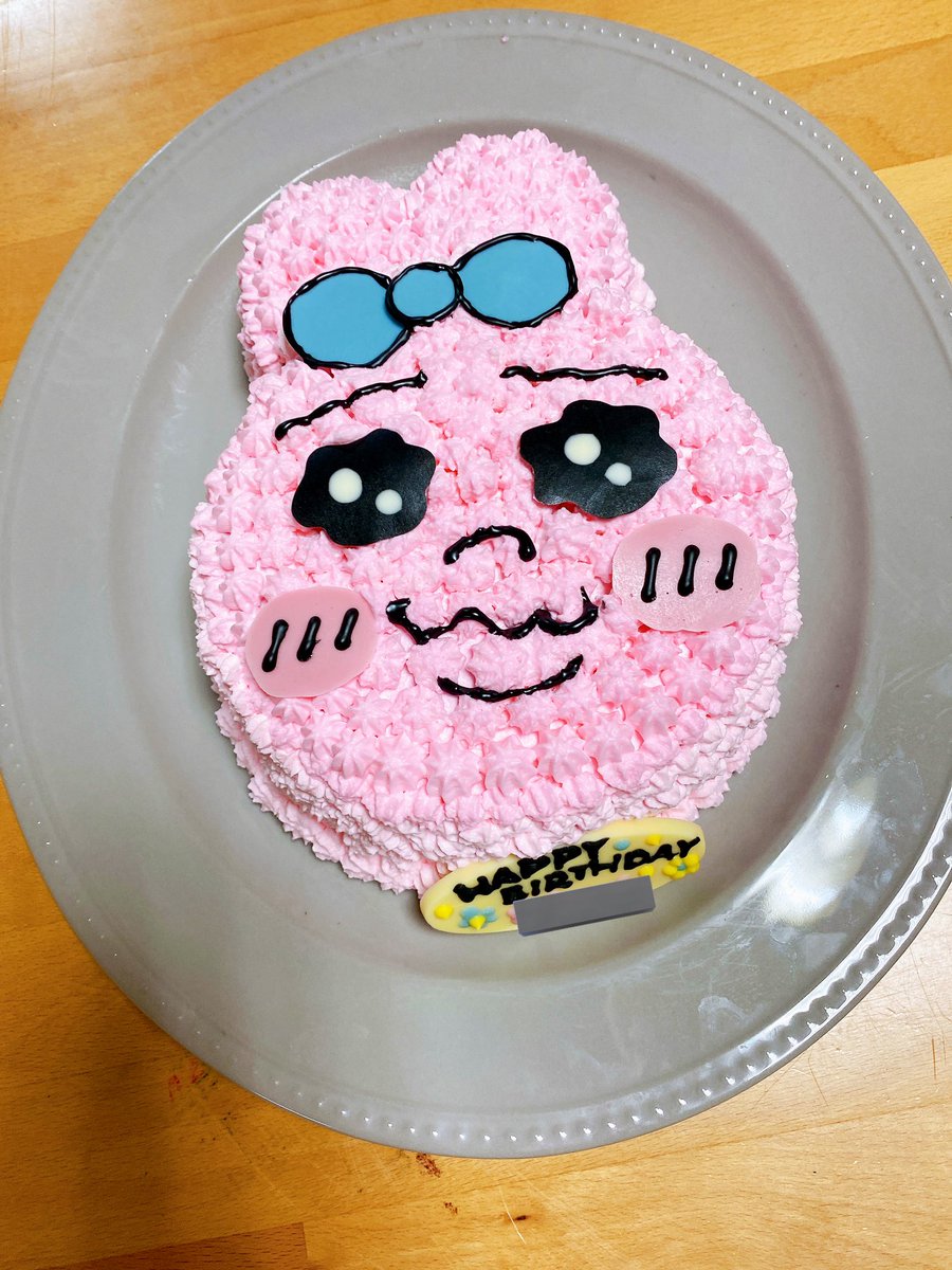 Birthday CAKE🎂
OPANCHU USAGI- ̗̀ ꪔ̤  ̖́-
 #おぱんちゅうさぎ
