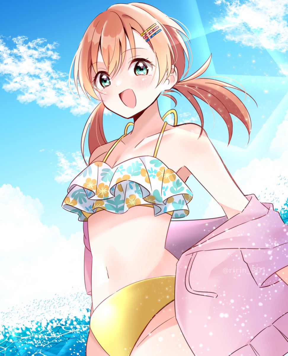 「夏だ!花帆ちゃん!! #蓮ノ空美術部 」|りりん@ゆるふわわかばちゃんのイラスト