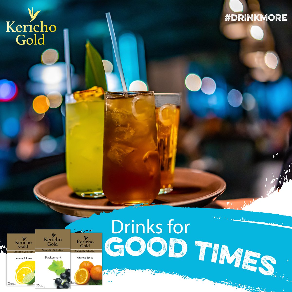 Cheers to the weekend🍹.  There's nothing like winding down with good friends, hearty laughs, and the delightful flavors of Kericho Gold Speciality Infusions. Just sip, laugh, and enjoy every moment. 

#DrinkMore #KerichoGold