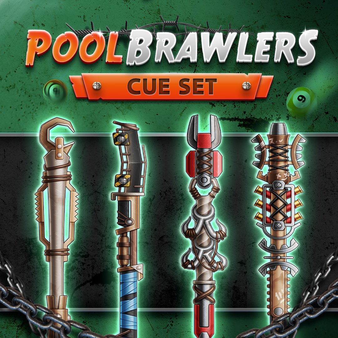 8ballpool's tweet photo. NEW #PoolBrawlers Cue Set! 💥 🎱

🎁 Boost your #CueCollectionPower with big Web Shop discounts!

Get yours » https://t.co/TzqoTFmTTd

#8BallPool https://t.co/PxwlzWezJC
