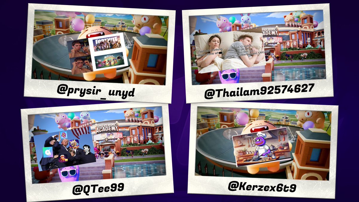 Congratulations to our Meme Mania winners! 🔥
<a href="/QTee99/">QTee99✳️</a> 🥳 
<a href="/Kerzex6t9/">KERZEX '')</a> 🎉 
<a href="/prysir_unyd/">Trần Nguyễn Khánh Phương</a> 🪅 
<a href="/Thailam92574627/">lam2812 (✸,✸)</a> 🙌 

Remember to join the Discord for more exclusive community events 🌟 : discord.gg/superchamps