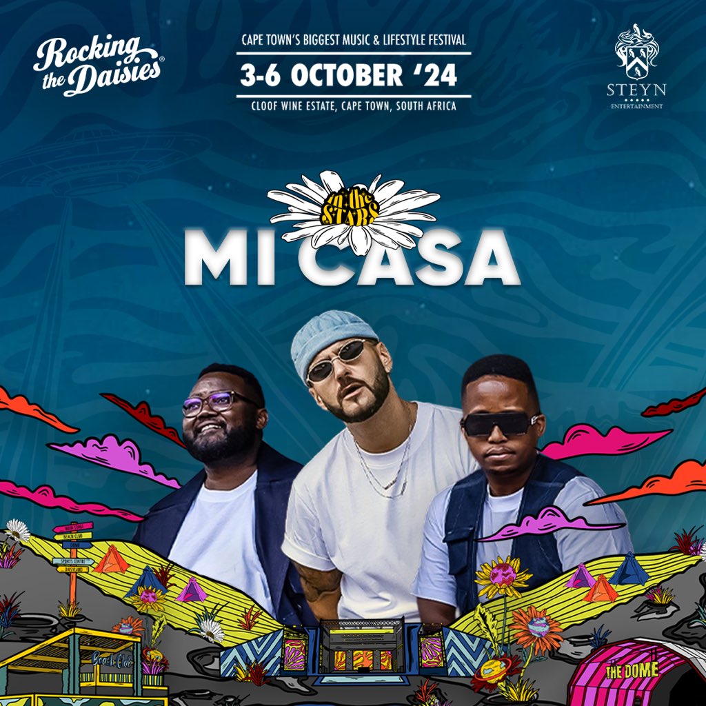 WE CAME HERE TO GROOVE!  @micasamusic have the recipe! Please welcome the all-conquering, musical icons to the stage! 🫶

Ticket link in bio. 

#rockingthedaisies #daisies2024 #steynentertainment