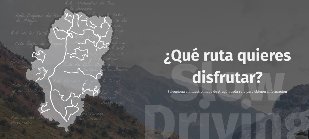 GobAragon's tweet photo. 🚐 Descubre las 16 rutas únicas donde disfrutar del #SlowDriving en Aragón.
🧘♀️🍃 Disfruta del entorno, los paisajes y la carretera sin prisas. Aragón es el sitio perfecto para ello.
ℹ️ https://t.co/f4gAmrMjii
@aragonturismo https://t.co/jrXmjtzUU9