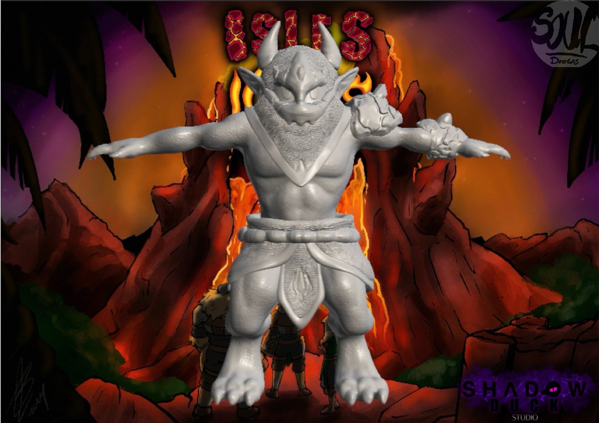 Concept to 3D Sculpt! 

Created and made the concepts for this character, then being able to Sculpt too was so much fun! 
<a href="/ShadowDuckTeam/">ShadowDuckStudio</a>
