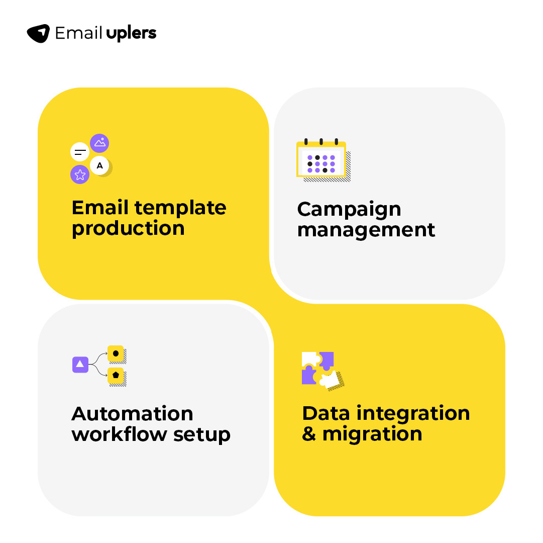 email_uplers's tweet image. If you’re seeking experts who can conquer all ESP challenges for you, you can rely on our team of certified experts 👉 bit.ly/3LDr850

#emailserviceprovider #ESP #emailmarketing #emailexperts #emailcoding #datamigration #emalilcampaigns