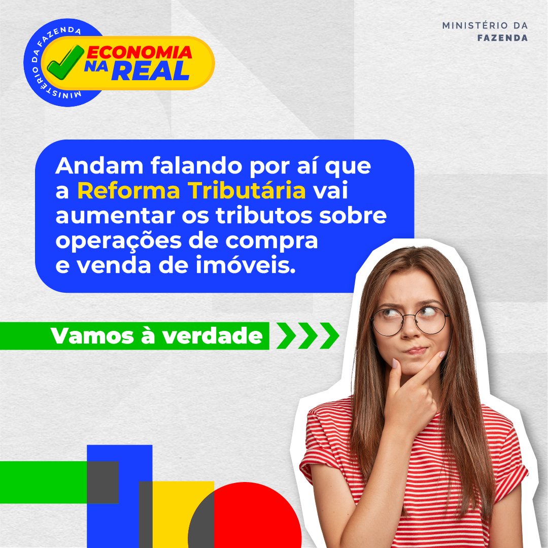 Não caia em fake news! Busque a verdade junto aos órgãos públicos responsáveis! Saiba mais: bit.ly/4cU1LYK
#ReformaTributária #SetorImobiliário