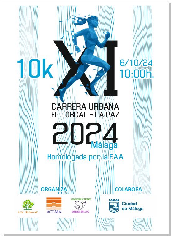 ATENCIÓN ‼️ 
Desde la organización de la XI Carrera Urbana El Torcal-La Paz 2024 os comunicamos que las inscripciones ya están abiertas en el siguiente enlace.

No te quedes si ella😉

Inscripción o line👇:

dorsalchip.es/carrera/2024/1…