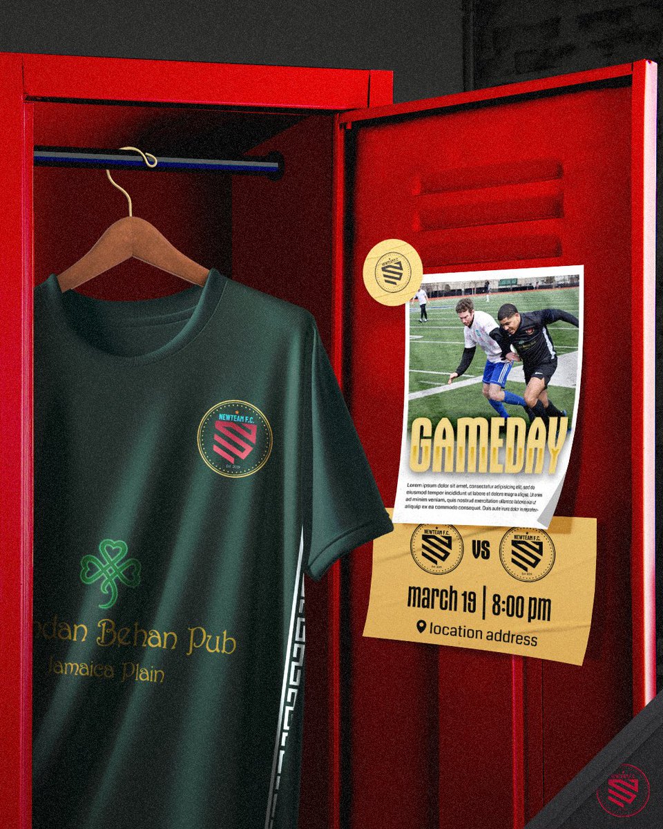 creathift's tweet photo. These project i made for Christian Mukala, he contact me on behance and wants me to rebrand their social media School Soccer Team, NewTeam F.C. Hope yall like the result! ✨ https://t.co/jsNqMaj2hQ
