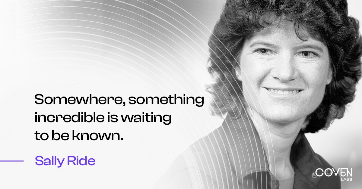 "Somewhere, something incredible is waiting to be known." At CovenLabs, we are on a constant quest for discovery and innovation in the tech world. 🚀🔍

#CovenLabsDiscovery #TechInnovation #CovenLabs #SallyRide