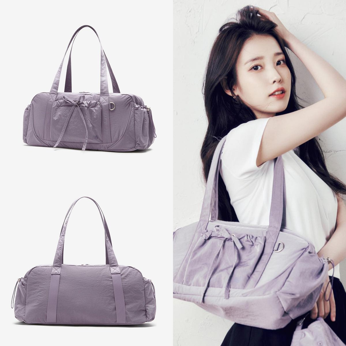 lurving_id's tweet photo. [PO][WTS INA 🇮🇩] 
New Balance - Glossy Ribbon Duffle Bag
as worn by IU #아이유

💰 DP: Rp 900,000    
🛒 https://t.co/G8eHnRKn9r

Grab now! Feel free to DM us for more info
#NewBalance #Cap #Preorder
#IU #아이유 https://t.co/uEH2QHP8XE