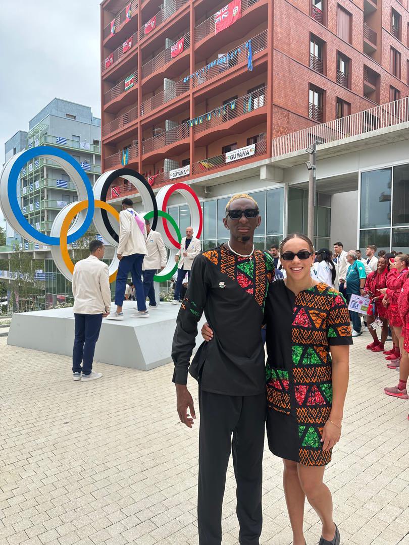 Team Zambia ready for opening ceremony 😍😍💫