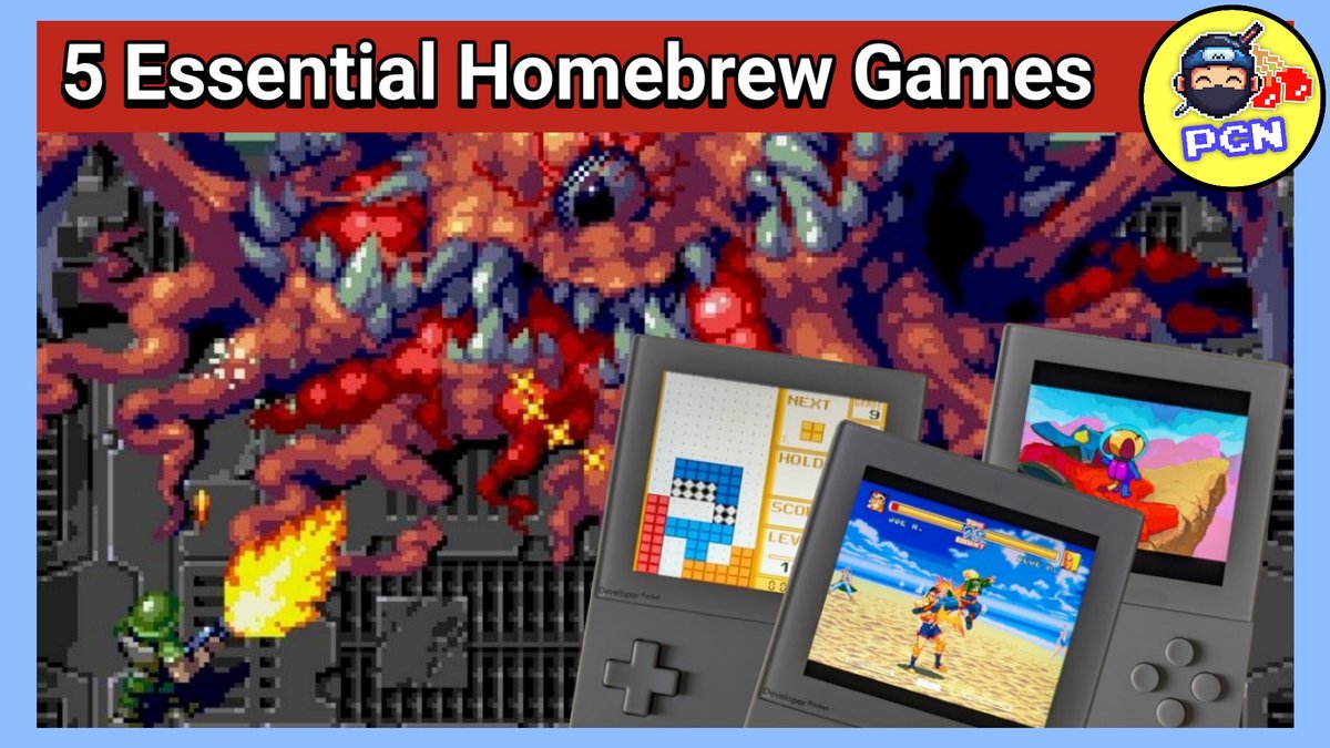 PixelCNinja's tweet image. 5 must play homebrew/indie games that you should play on your #AnaloguePocket. The #openFPGA opens up so many possibilities.
You can enjoy these via #MiSTerFPGA, original hardware or software emulation too
👉 youtu.be/FU9XR1pi5XY
👾🍒🥷