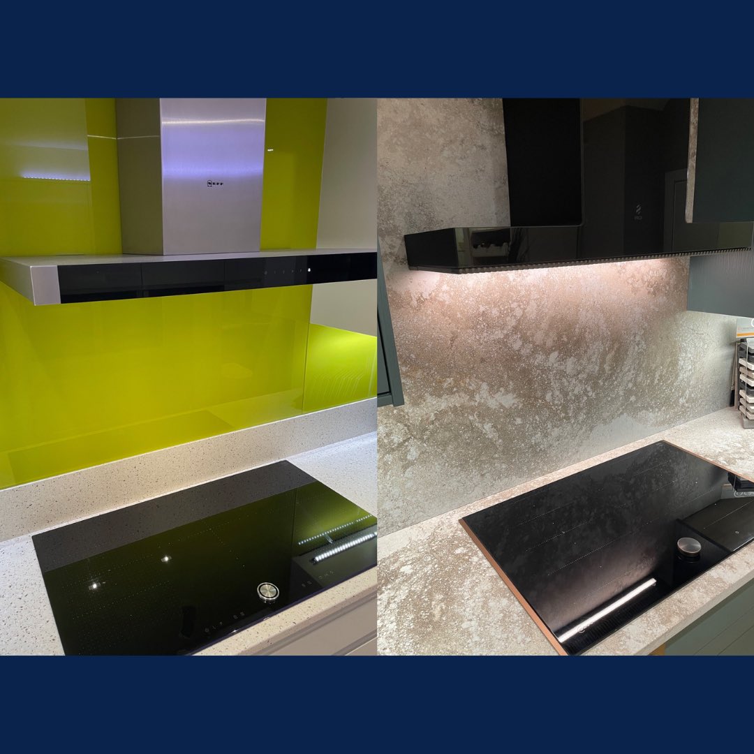 NowCoKitchens's tweet photo. Splash backs 🌌🎨 

Splashback are a way to create an impact in your new kitchen to add that Wow factor! 

Pop into our showroom to see samples &amp; discuss the best option for your kitchen. 🤝 

#nowcokitchens #splashbacks #kitchendesign #homeimprovement #norfolk https://t.co/pV36J6Q2vY