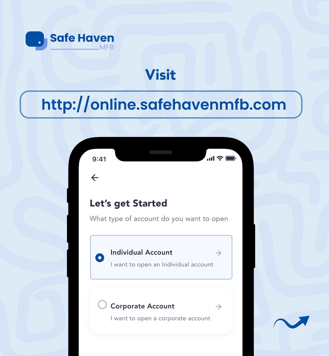 SafeHavenBank's tweet image. Not just safe… but quick banking too!  What are you waiting for? Open a Safe Haven account today! #FastBanking #SafeHavenMfb #BankingMadeEasy