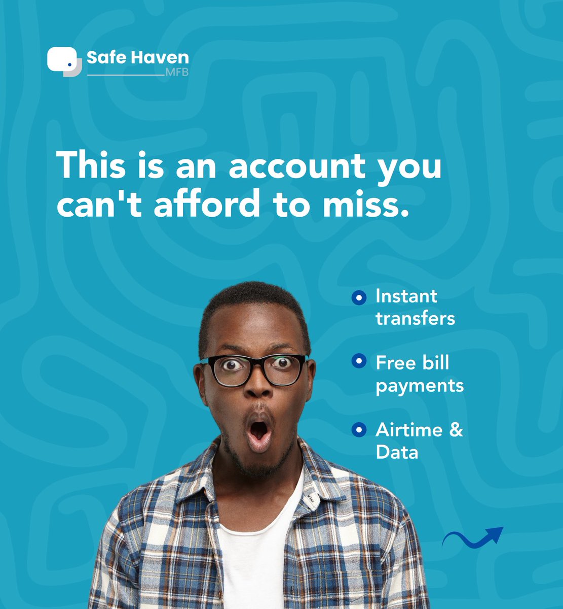 SafeHavenBank's tweet image. Not just safe… but quick banking too!  What are you waiting for? Open a Safe Haven account today! #FastBanking #SafeHavenMfb #BankingMadeEasy