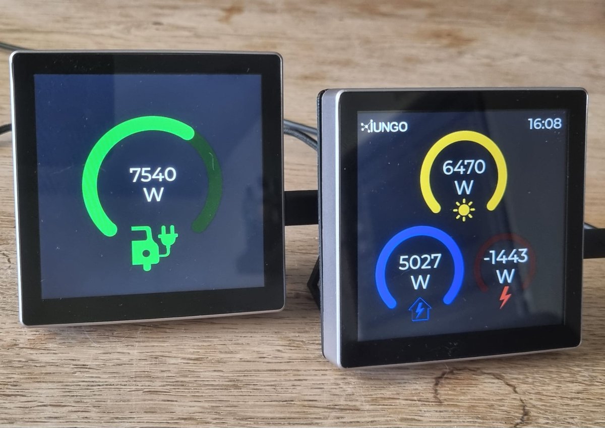 Ontwikkeling van ons Energy Display verloopt volgens schema, hij kan nu al besteld worden. Uitlevering na week 34. iungo.nl/product/iungo-…