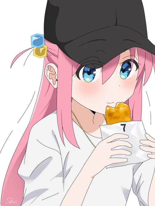 食べるぼっちはかわいいんだ。#ぼっち・ざ・ろっく 